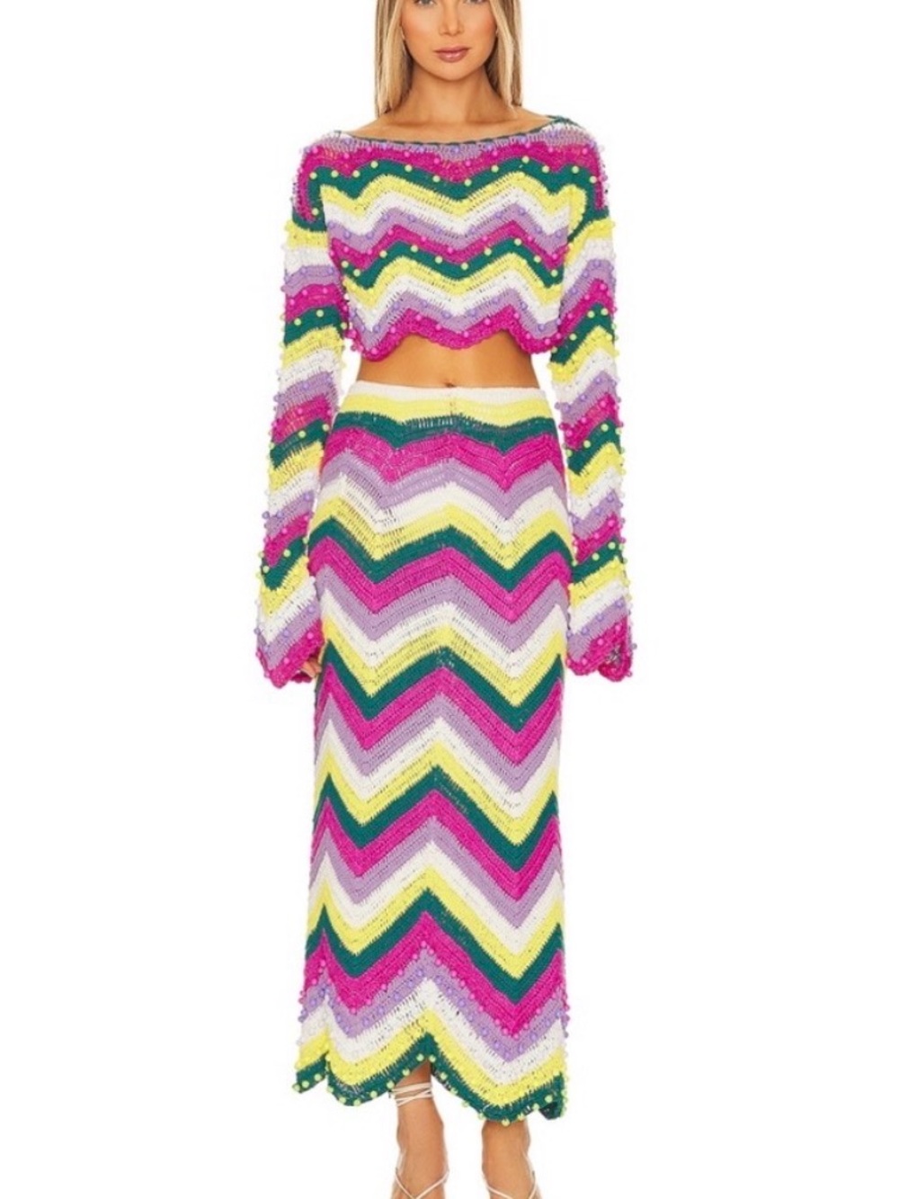 Celia B Sulu Top & Balearic Midi Skirt Set